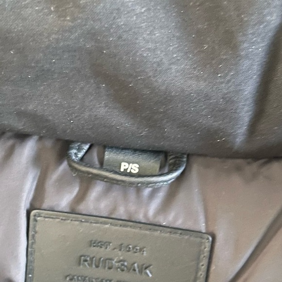 Rudsak ADALI down coat with blue fox fur & signature Mackage collar - Picture 8 of 8